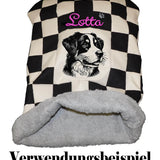 Stickdatei Appenzeller Sennenhund "Wally" - realistisch - FÜR HELLE STOFFE