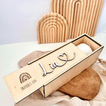 Laserdatei Taufkerzenbox - SVG- gewerblich nutzbar - Sewando