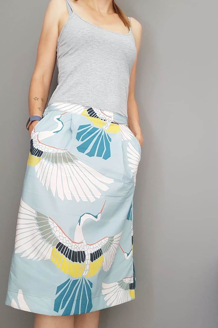 Schnittmuster »LaWoodie Skirt« (32–46) Rock - Sewando