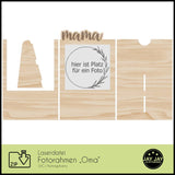 Lacercut Datei Fotorahmen "mama"