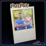 Lacercut Datei Fotorahmen "mama"