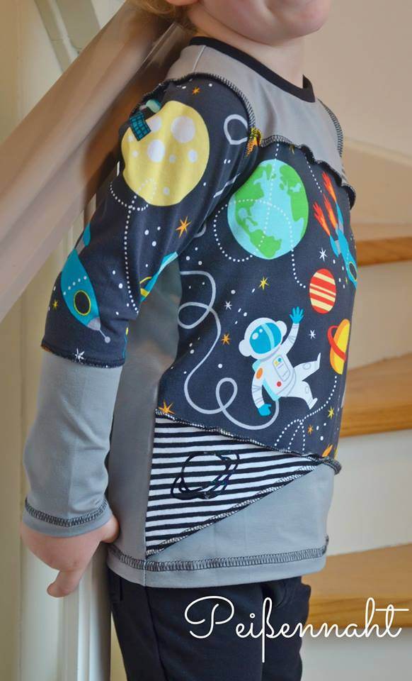 Happy Lovis - Gr 74-152 - Shirt Schnittmuster - Sewando