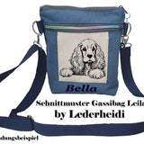 Stickdatei Cocker Spaniel  "Merle" - realistisch - FÜR HELLE STOFFE