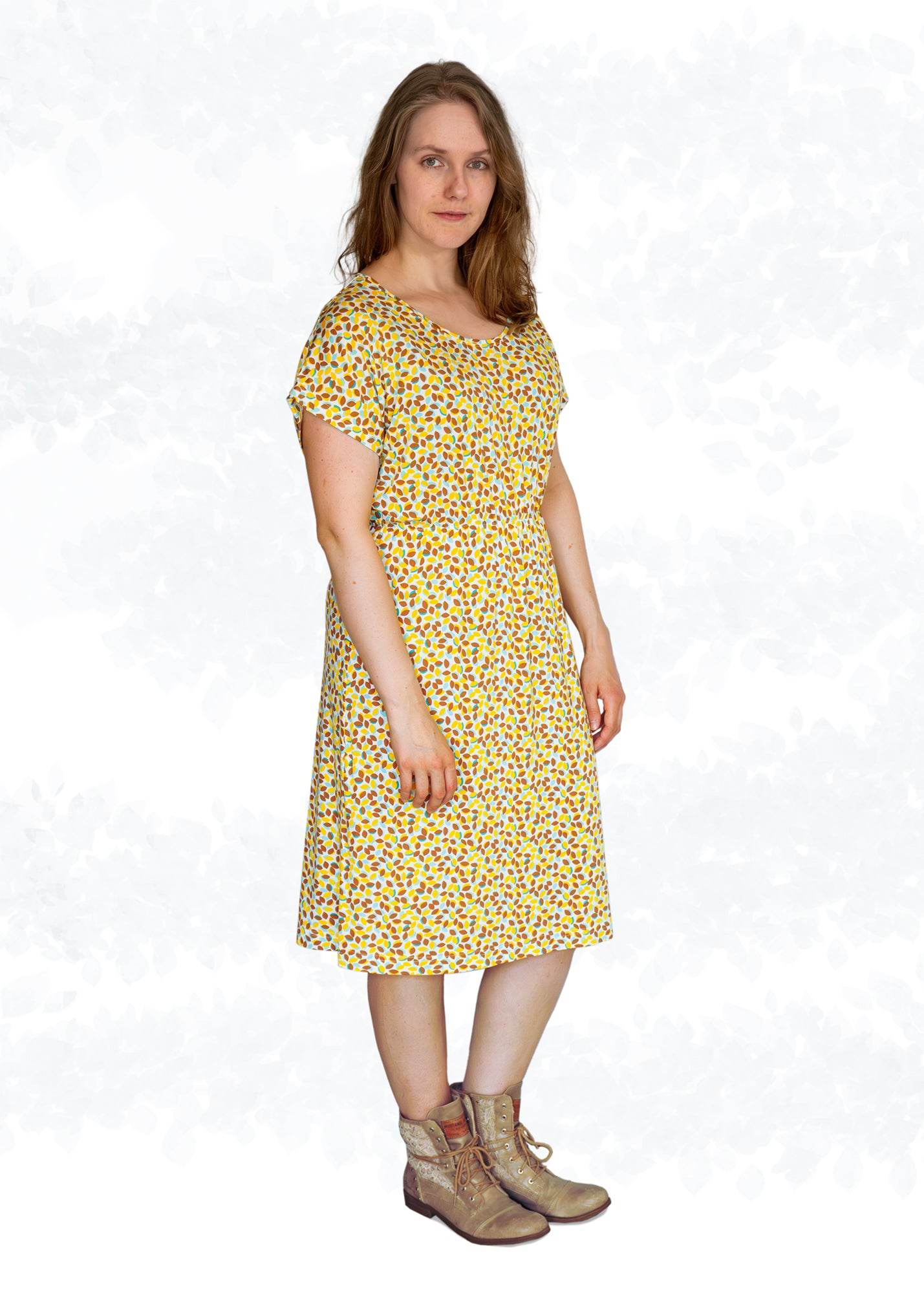 Schnittmuster Lilly – Lockeres Shirt & Kleid mit 3 Längen Gr. 34-50 / BU 80-116 - Sewando