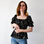 Milchmädchen Bluse/Top - Aloha - Schnittmuster - Gr. 32-50 - Sewando