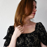 Milchmädchen Bluse/Top - Aloha - Schnittmuster - Gr. 32-50 - Sewando