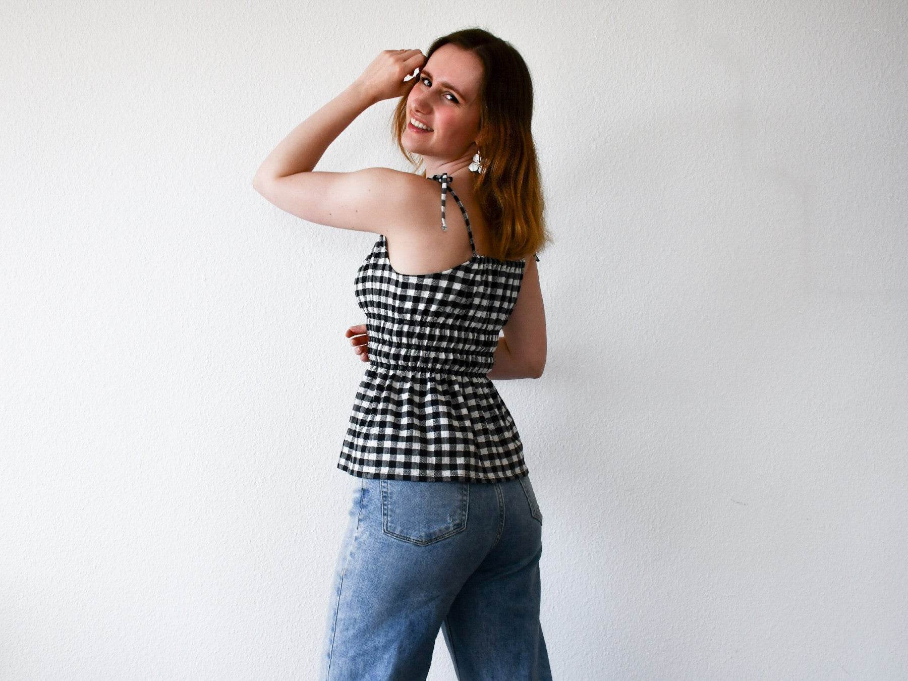 Milchmädchen Bluse/Top - Aloha - Schnittmuster - Gr. 32-50 - Sewando