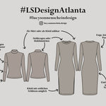 Shirt / Kleid - Atlanta - Schnittmuster - Gr. 32-50 : - Sewando