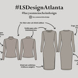 Shirt / Kleid - Atlanta - Schnittmuster - Gr. 32-50 : - Sewando