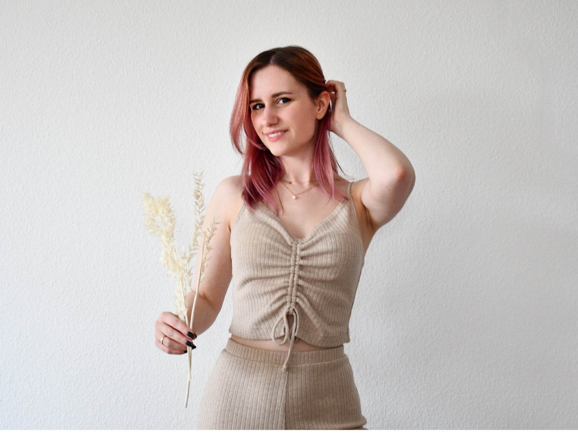 Top mit Raffung - Ava - Schnittmuster - Gr. 32-48 - Sewando