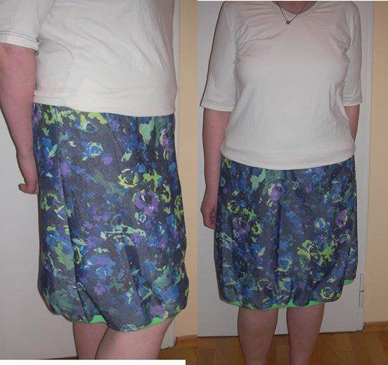 Schnittmuster timtom WOMEN No.1 bequemer Rock Gr. S-XXXL (Gr. 34/36-54/56) - Sewando