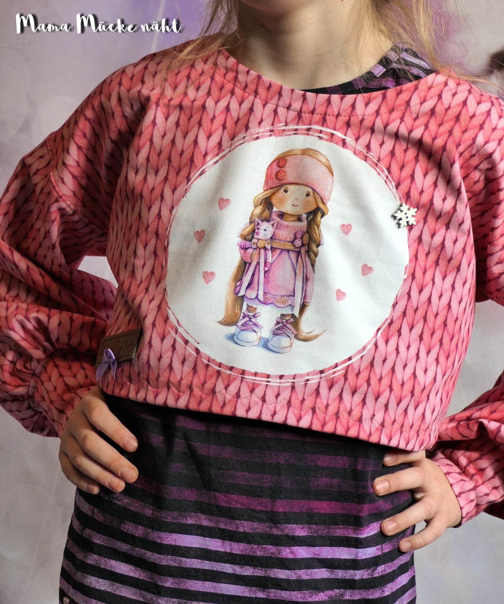 Happy Jolie - Gr 86-164 - Pullover Schnittmuster - Sewando