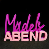 *Mädelsabend* 3D Druck-, Laser und Plotterdatei in 2 Varianten