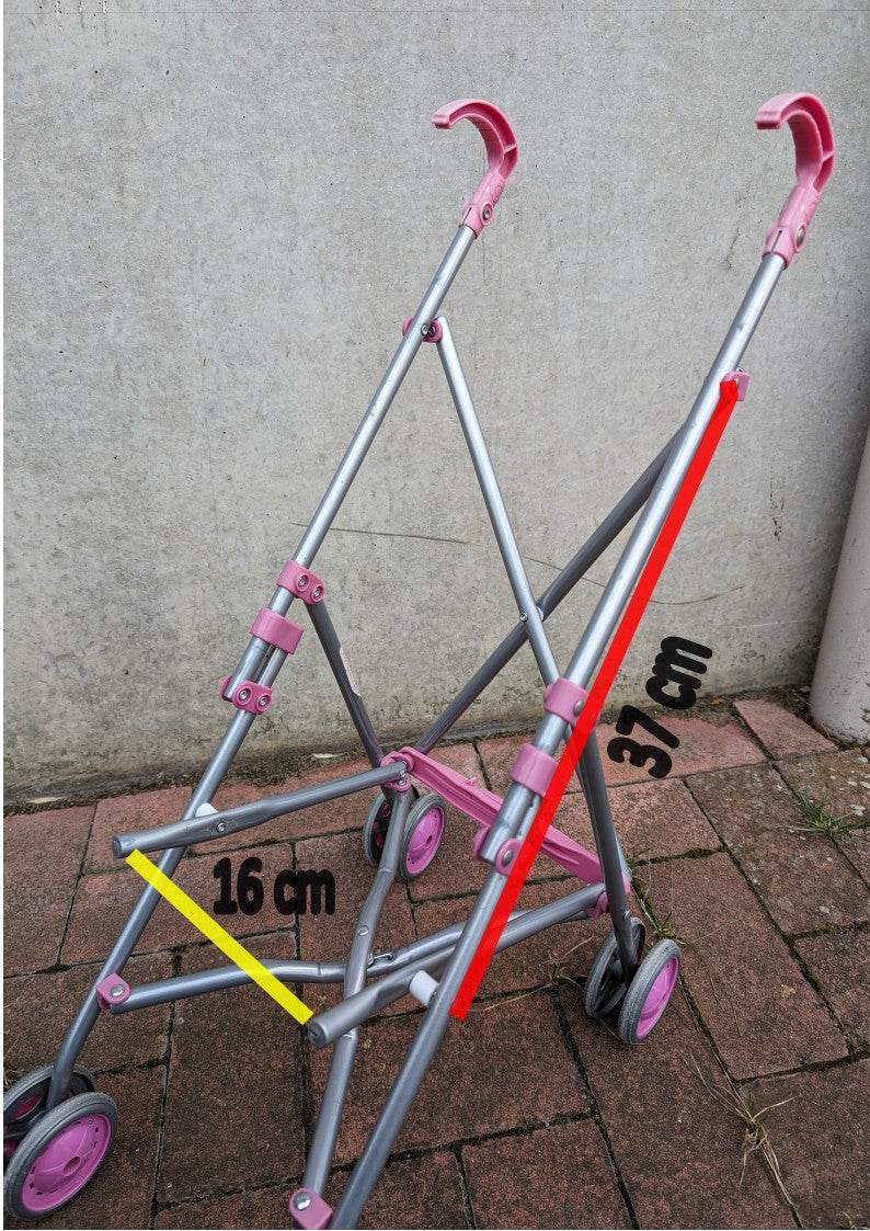 Sitzauflage für den Puppenbuggy - Sewando