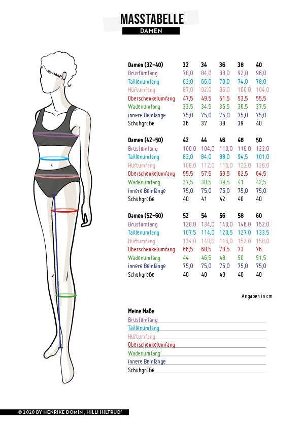 Shirt #sewbasic Damen Gr. 32-60 - Sewando