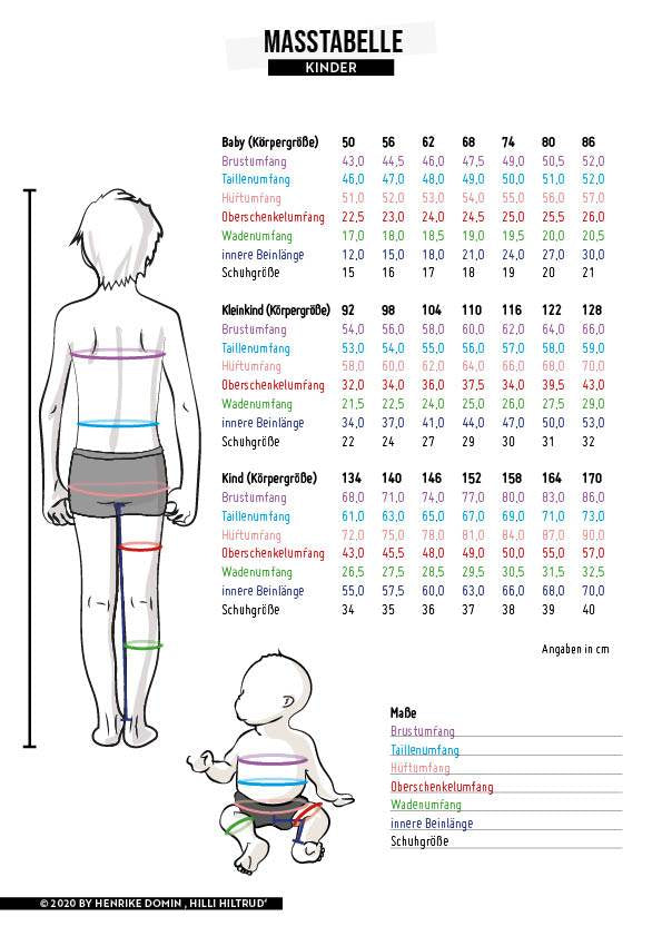 Kinder Sweatpulli #sewbasic Gr. 50-170 - Sewando