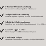 Lederjacke - Madison - Schnittmuster - Gr. 32-48 : - Sewando