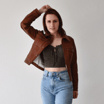 Lederjacke - Madison - Schnittmuster - Gr. 32-48 : - Sewando