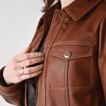 Lederjacke - Madison - Schnittmuster - Gr. 32-48 : - Sewando