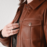 Lederjacke - Madison - Schnittmuster - Gr. 32-48 : - Sewando