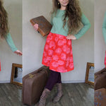 VIONA: FEMININES DAMENKLEID - EBOOK - VIDEOTUTORIAL 34-54 Schnittmuster - Sewando