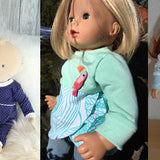 PICCOLA COCCOLETTA: HOODIE - EBOOK - PUPPEN: GRÖSSE 40-45 CM - Sewando