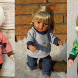 PICCOLA COCCOLETTA: HOODIE - EBOOK - PUPPEN: GRÖSSE 40-45 CM - Sewando