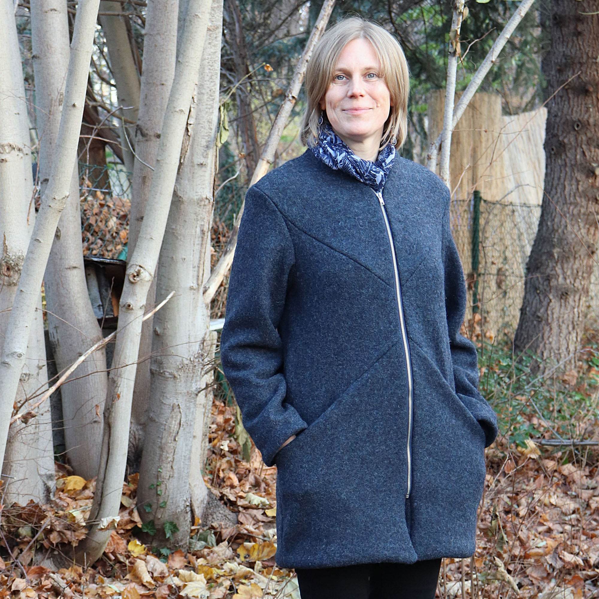 Mantel Marjut – Größen 32 – 60 - Sewando