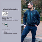 Schnittmuster Pullover "Schulter zum Anlehnen" Herren Gr. 44 - 64