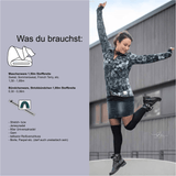 Schnittmuster Sweatjacke „Göttin des Frühlings“ Damen Gr. 32 - 62 - Sewando