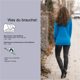 Schnittmuster Pullover „Gipfel der Gemütlichkeit“ Damen Gr. 32 - 62 : - Sewando