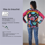 Schnittmuster Hoodie/Pullover „Von Licht erfüllt“ Damen Gr. 32 - 62 - Sewando
