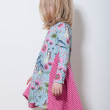 Schnittmuster Kleid / Ballontunika "Sidecutkleid" Gr. 74 - 164 inkl. Puppenschnitt