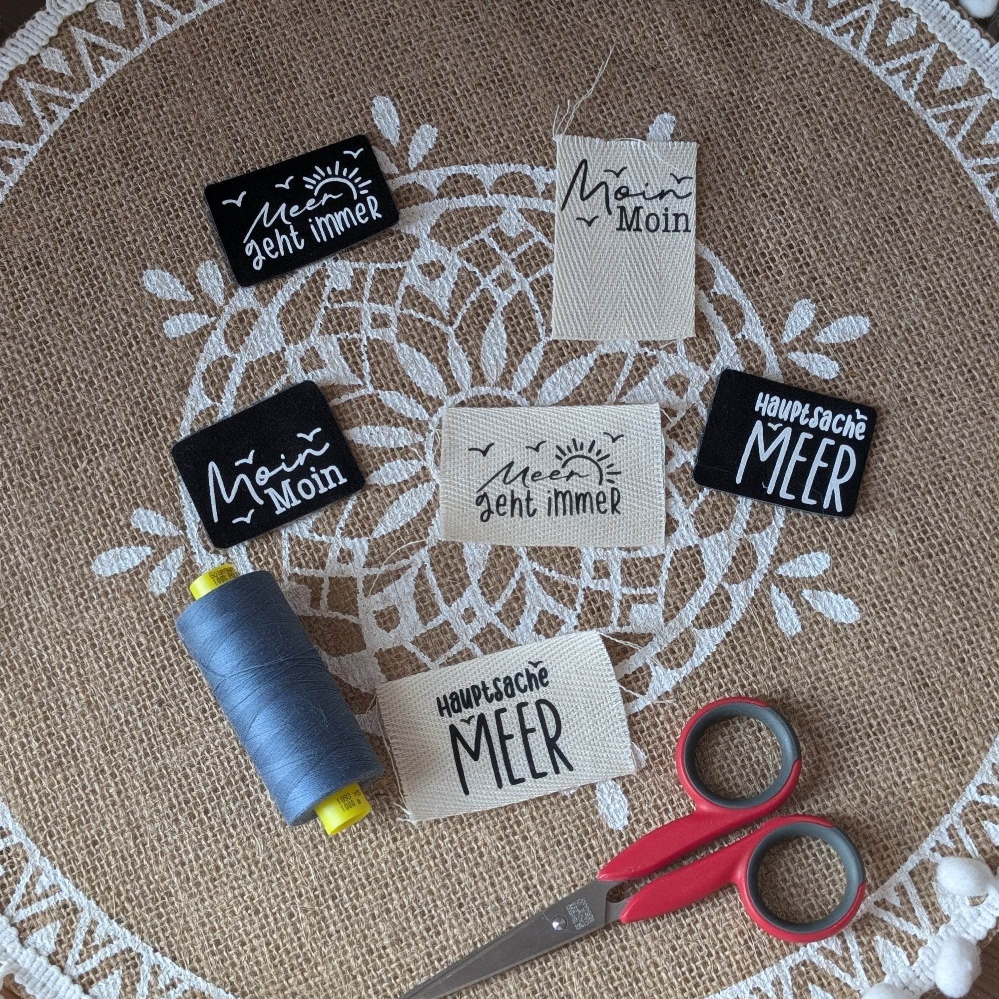 Plotter- und Laserdatei Hauptsache Meer - Sewando