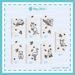 Laserdatei Australien Messlatte - Sewando