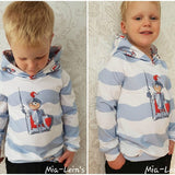 Schnittmuster UNISEX Hoodie / Kleid "LOTTCHEN" Gr. 68 - 164