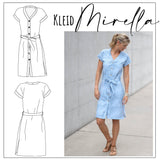 Schnittmuster Kleid Mirella Gr. 32 - 52 - Sewando