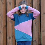 Schnittmuster Mirror Hoodie A4 mit Rand und Beamerdateien Gr. 80-164 - Sewando