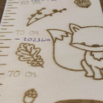 Laserdatei Waldtiere Messlatte - Sewando