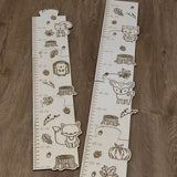 Laserdatei Waldtiere Messlatte - Sewando