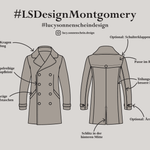Mantel - Montgomery - Schnittmuster - Gr. 40-58 : - Sewando