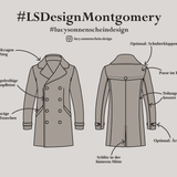 Mantel - Montgomery - Schnittmuster - Gr. 40-58 : - Sewando