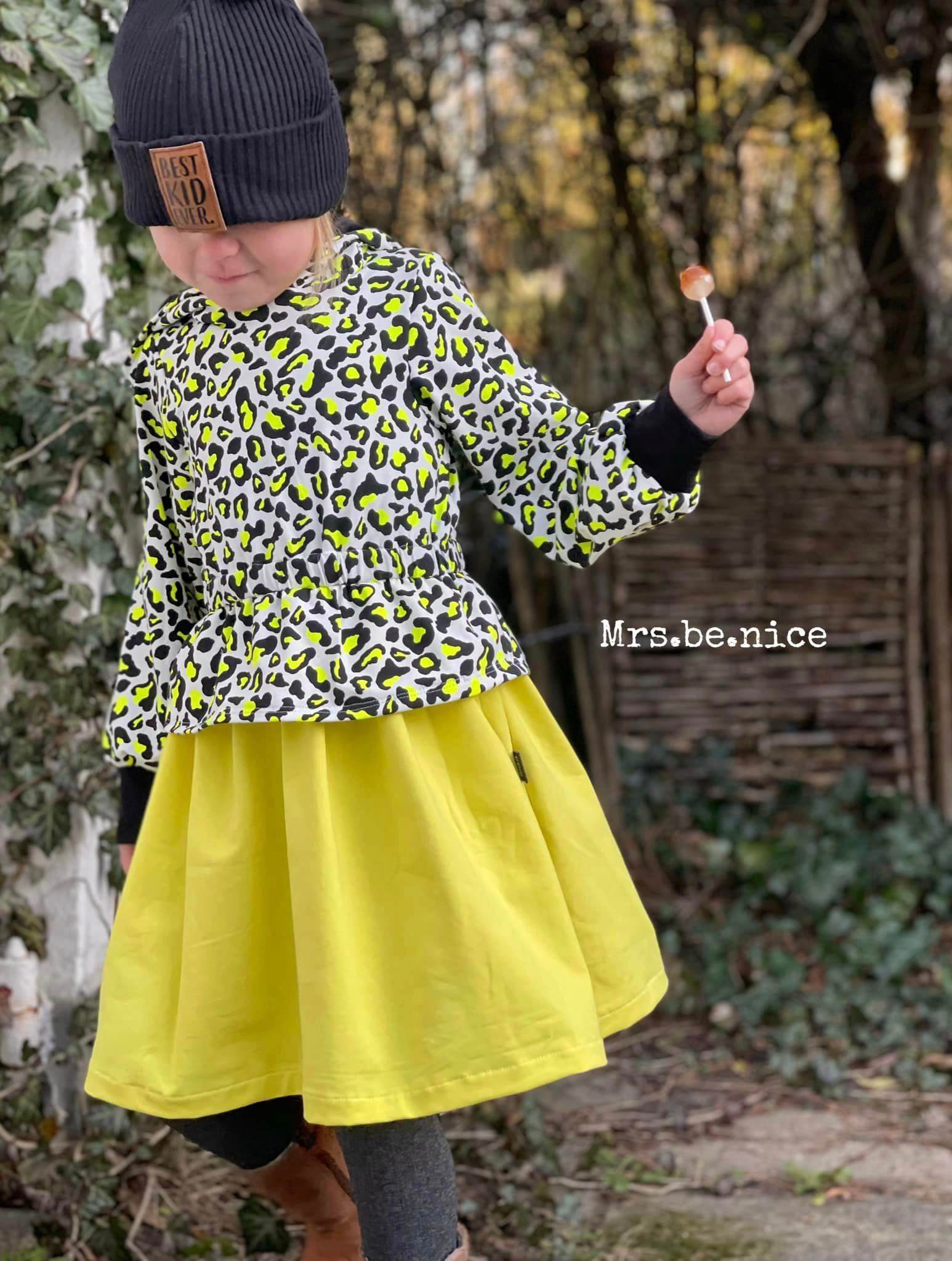 Schnittmuster Wildblume – Oberteil, Tunika oder Kleid | PDF-Download | Größen 86-134 - Sewando