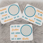 Stickdatei Set ITH Mugrugs mit Sprüchen Selbstliebe Selbstfürsorge Motivation - Sewando