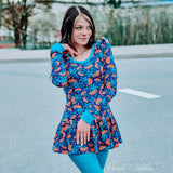 Schnittmuster Tunika, Shirt Aurora Gr. 32 bis 54 - Sewando