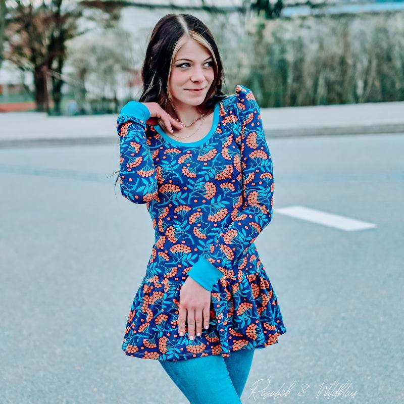 Schnittmuster Tunika, Shirt Aurora Gr. 32 bis 54 - Sewando