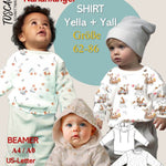 Schnittmuster YELLA + YALL- Sweater für Babys Gr. 62-86 - Sewando