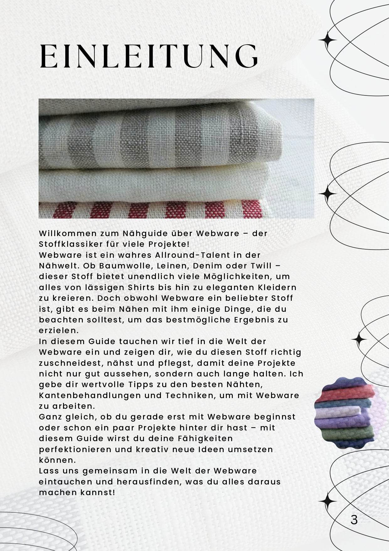 NUR BEI SEWANDO: PDF- Nähguide Bundle 1-8 -der Nähkurs für die Hosentasche - Sewando