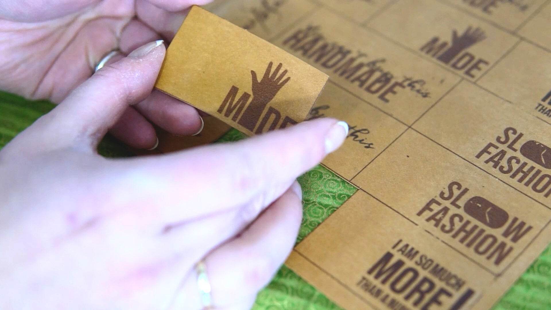 Nählabels Druckvorlage (inkl. Plotterdatei) - Sewando