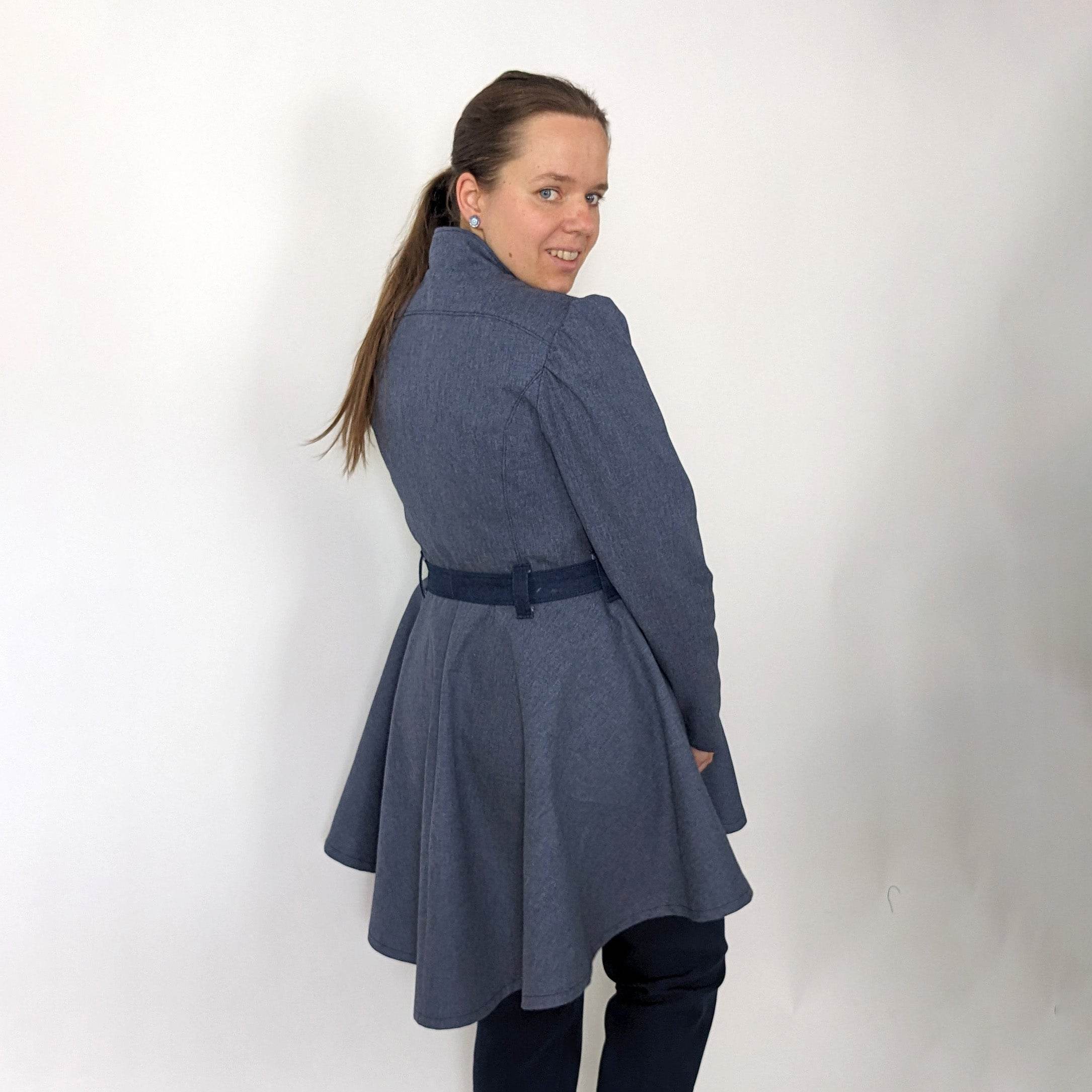 Schnittmuster Jacke und Mantel Loska Größen 32 - 60 - Sewando